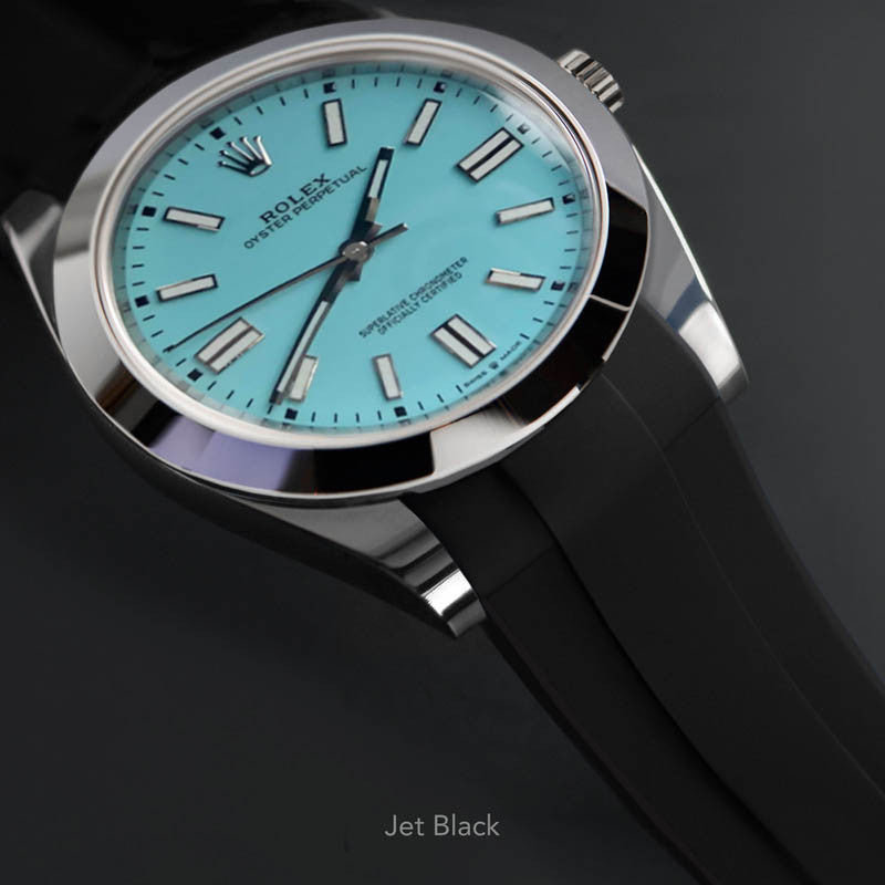 Rubber B strap M141 Black with buckle