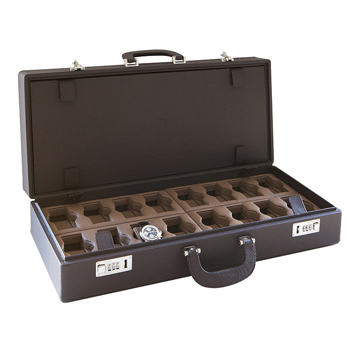 Scatola del Tempo VALIGETTA travel case for 32 watches