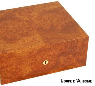 Elie Bleu - "Classic" box in ebony for 8 watches and 20 cufflinks