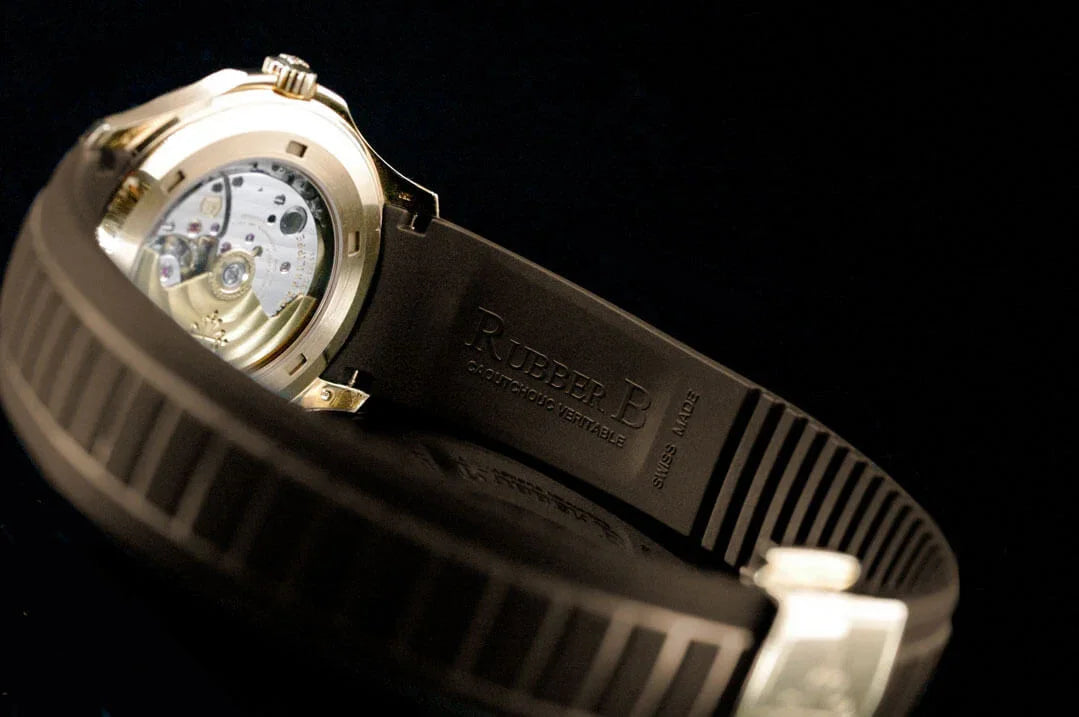 RubberB PK22 Goldmatic Strap - detail