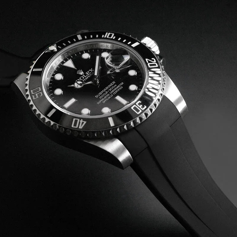 RubberB M204 Submariner Ceramic 41mm Strap - detail