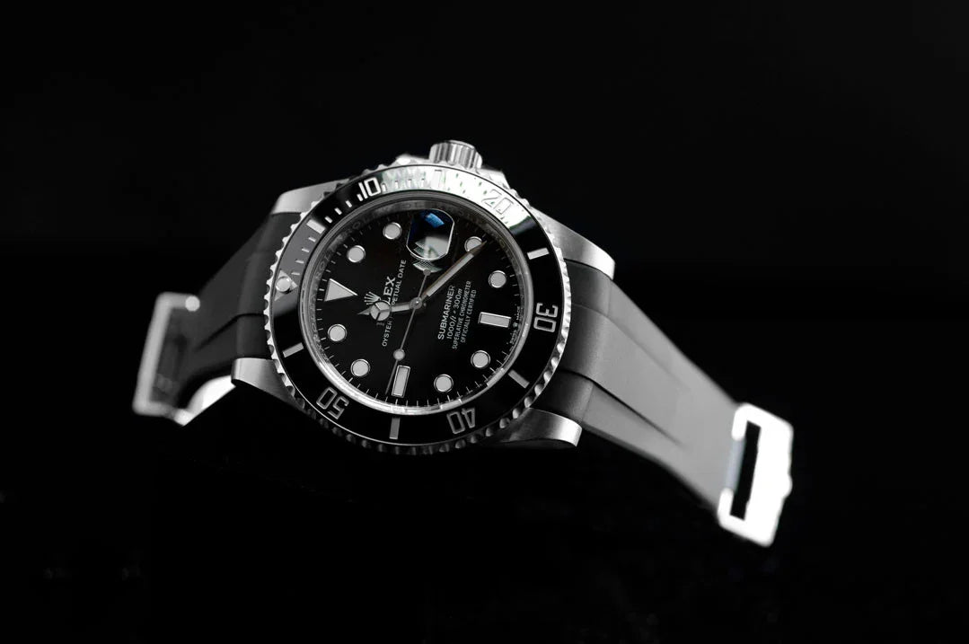 RubberB M204 Submariner Ceramic 41mm Strap - view 5