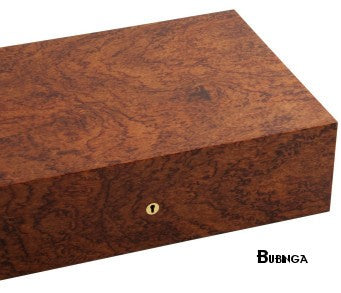 Elie Bleu - "Classic" box in ebony for 8 watches and 20 cufflinks