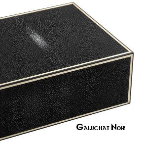 Elie Bleu - "Classic" box in ebony for 8 watches and 20 cufflinks