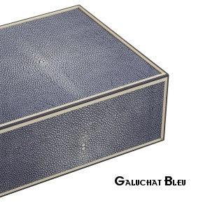 Elie Bleu - "Classic" box in ebony for 8 watches and 20 cufflinks