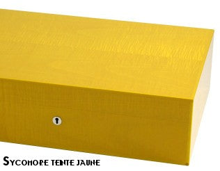 Elie Bleu - "Classic" box in ebony for 8 watches and 20 cufflinks