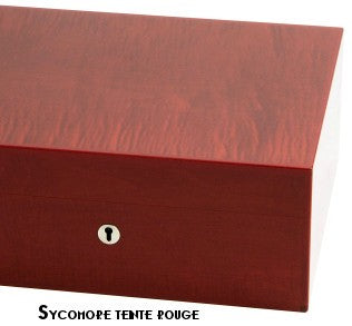 Elie Bleu - "Classic" box in ebony for 8 watches and 20 cufflinks