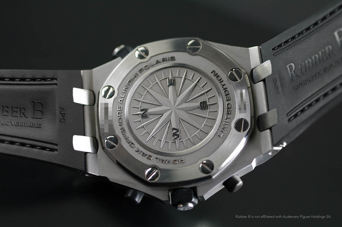 Rubber B strap SwimSkin Twill  APC44 Urban Camo