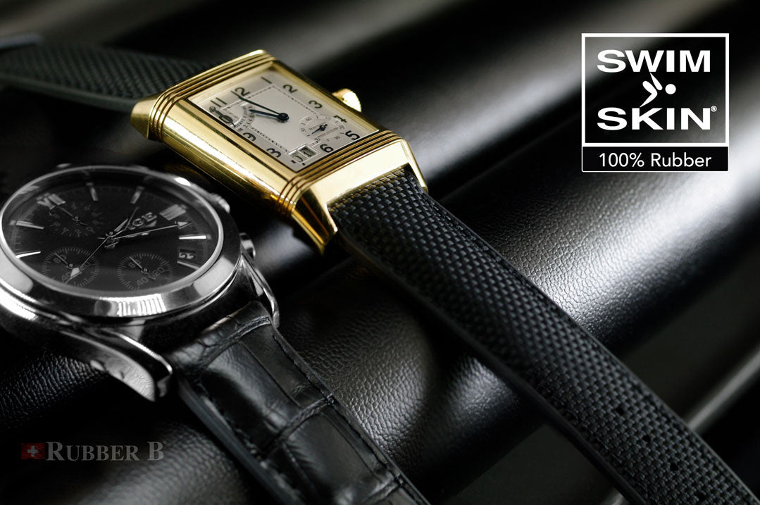 Rubber B strap Ballistic SwimSkin Black