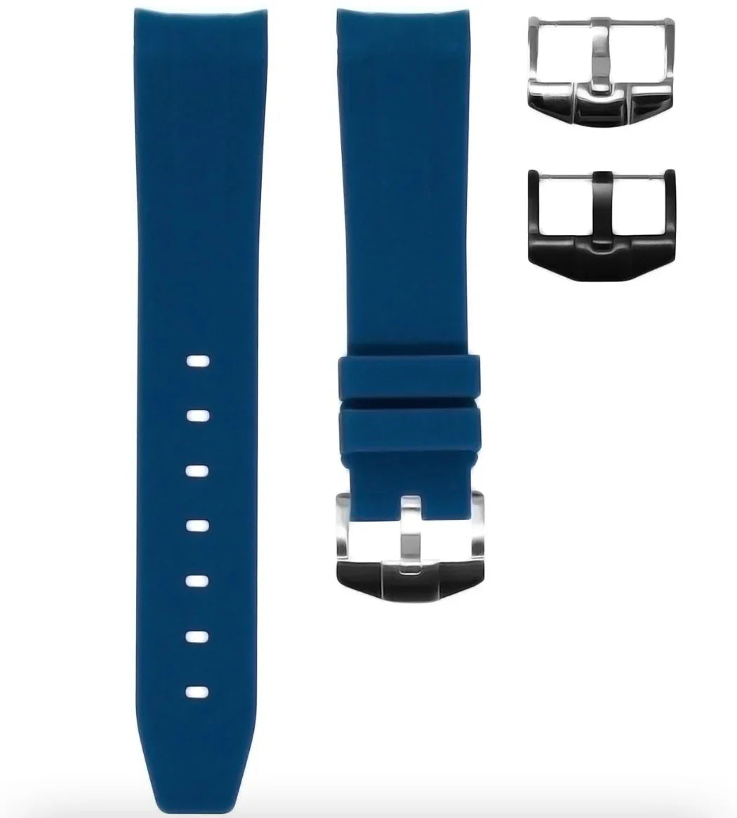 Horus Rubber strap Indigo - rubber watch strap