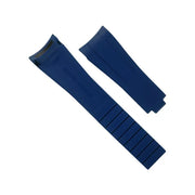 RubberB M103 Navy Strap - rubber watch strap