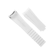 Rubber B Strap M115 White - rubber watch strap