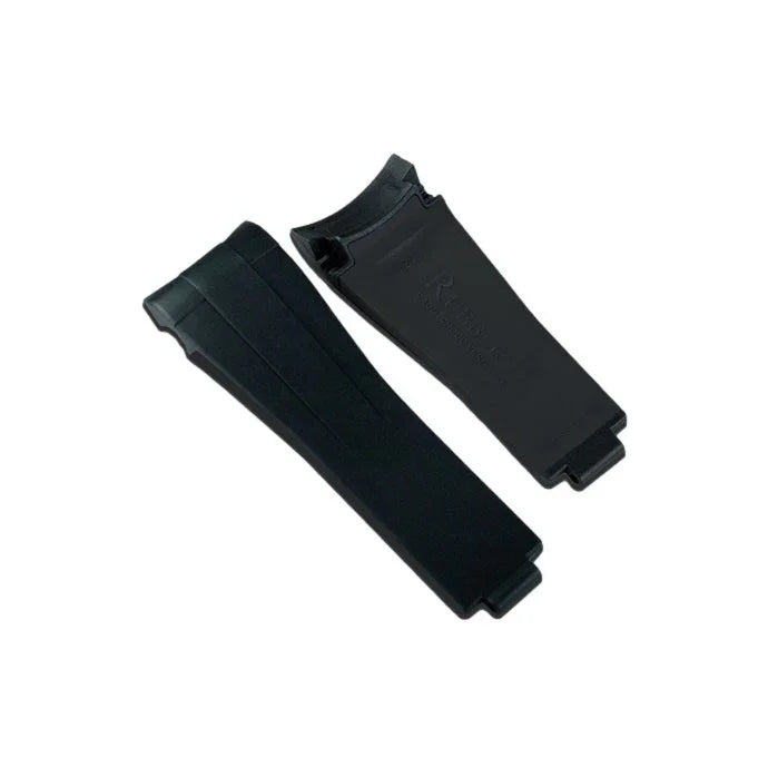 RubberB M112 Black Strap - rubber watch strap