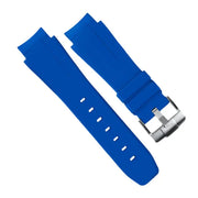 RubberB M207 strap Blue with buckle for DSSD 126660 - rubber watch strap