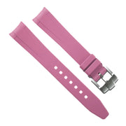 Rubber B Strap M316 Pink with buckle - rubber watch strap