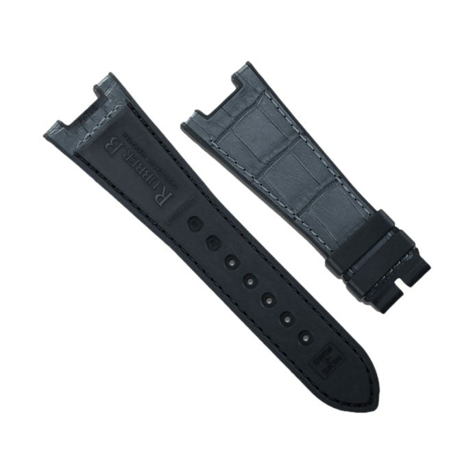 Rubber B strap Alligator SwimSkin PK79S Grey