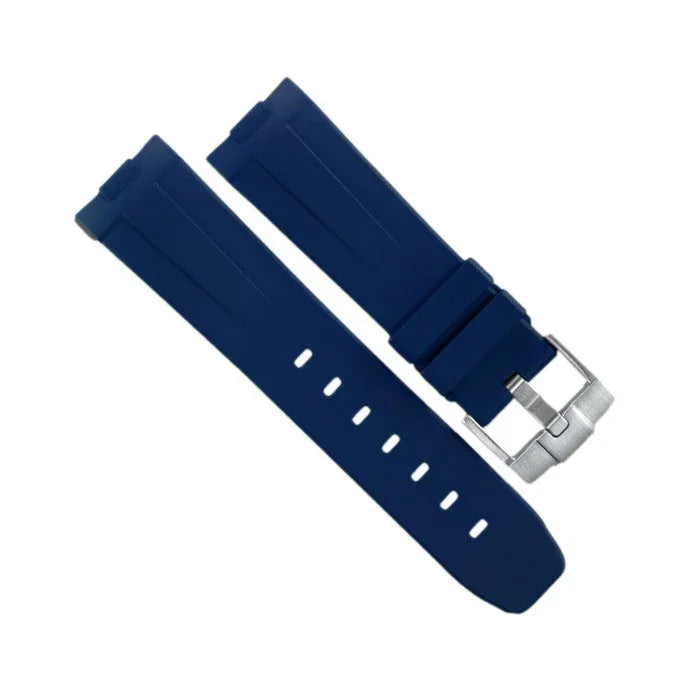 RubberB Strap Luminor 44 mm Blue Navy - rubber watch strap