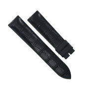 Rubber B strap Alligator SwimSkin Black