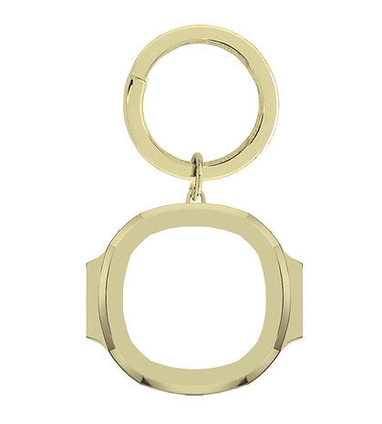 Le Mobilis - golden keychain