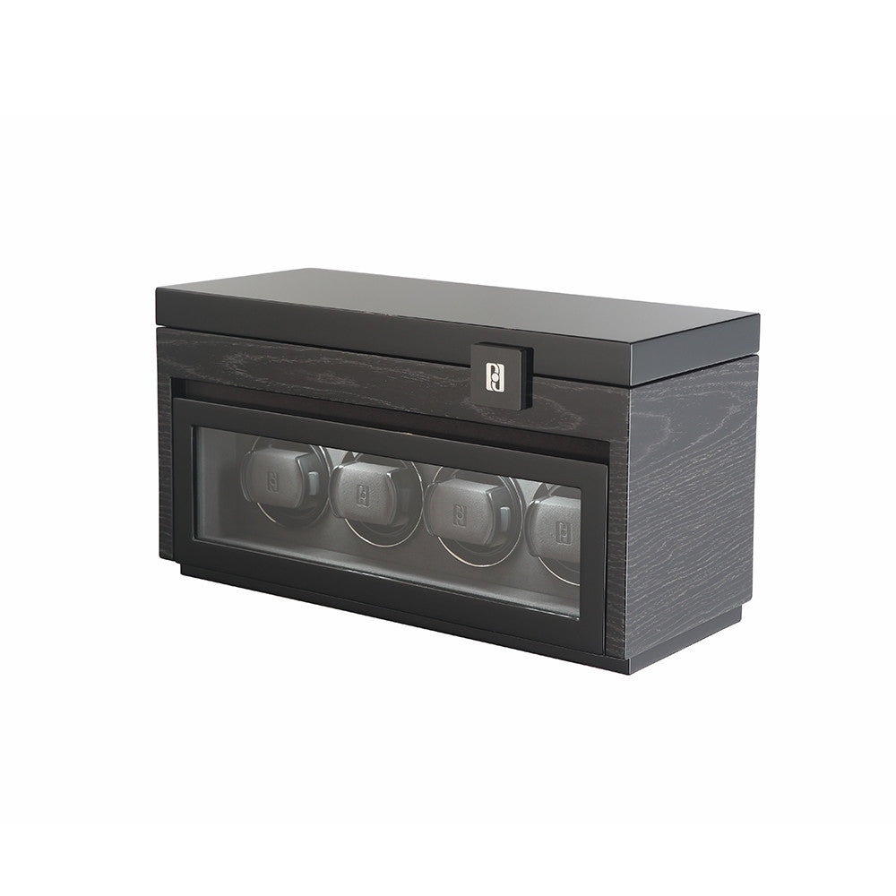Paul Design - Gentleman 4+6 Watch Winder & Extra storage for 6 watches