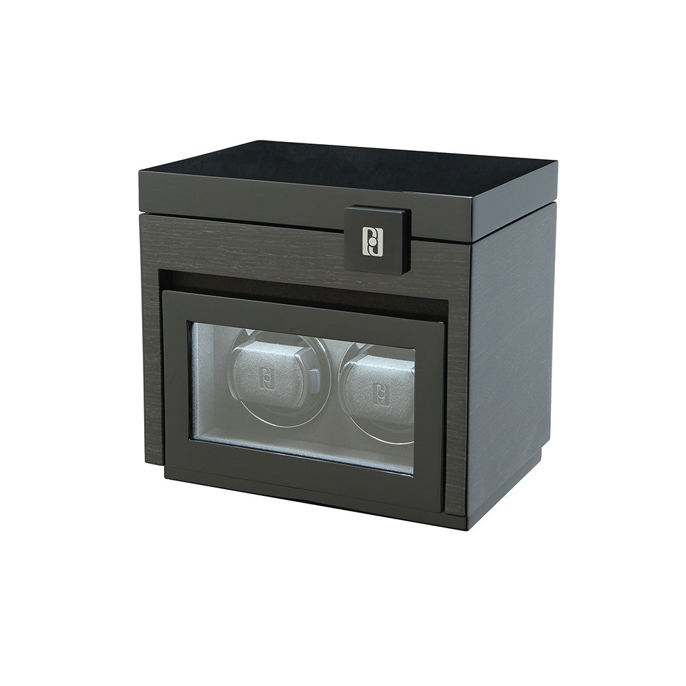 Paul Design - Gentleman 2+3 Watch Winder & Extra storage for 3 watches