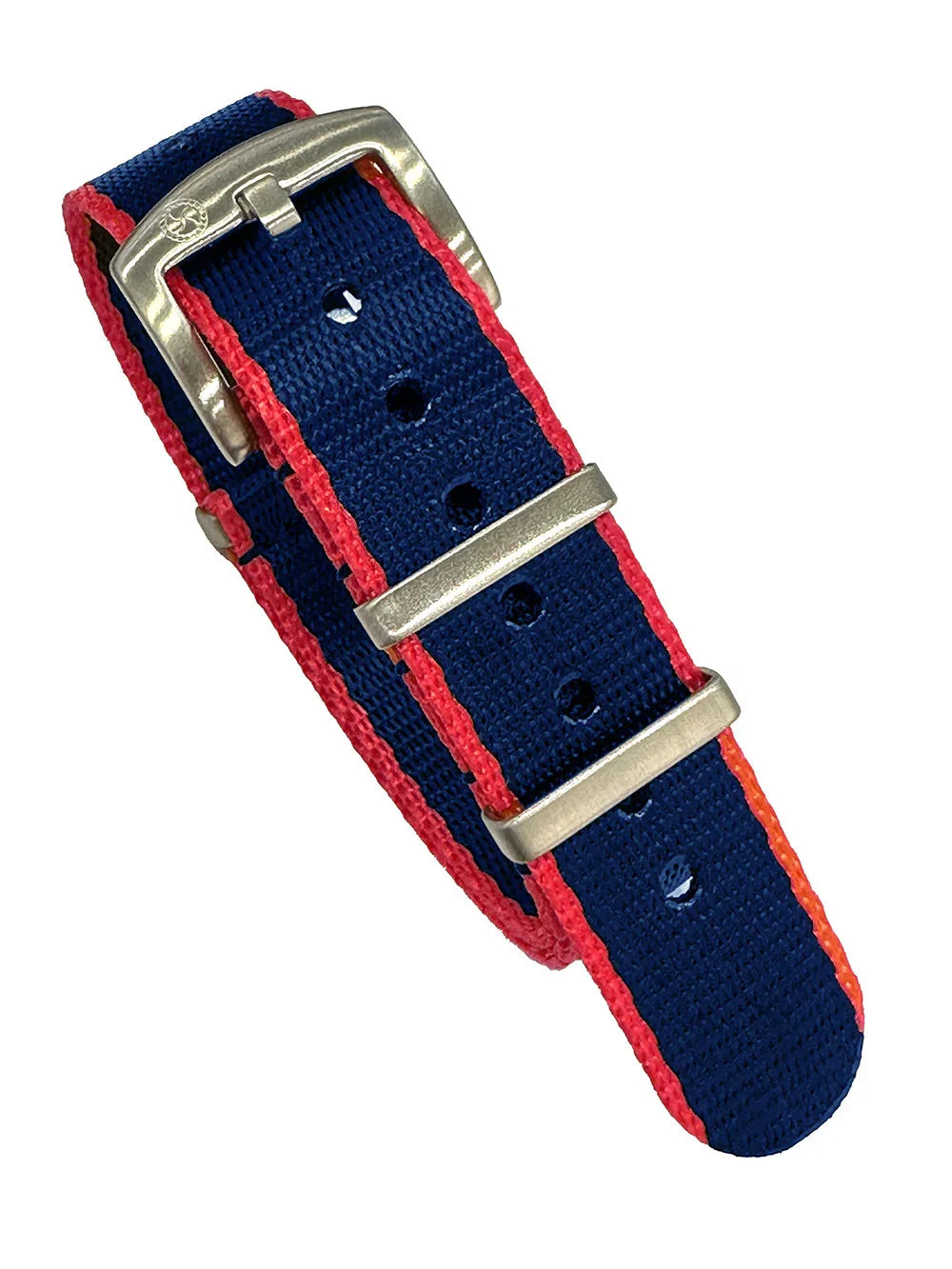 Seat Belt Nato - Red/Blue - NATO nylon watch strap