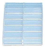 Plastic Box for assortment with 12 divisions