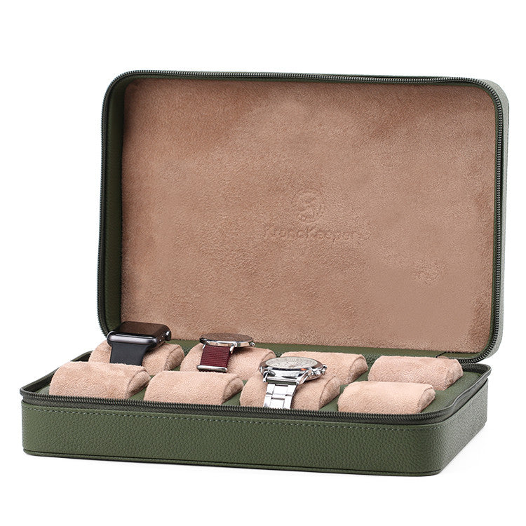 Kronokeeper Tiboulen watch travel case for 8 watches