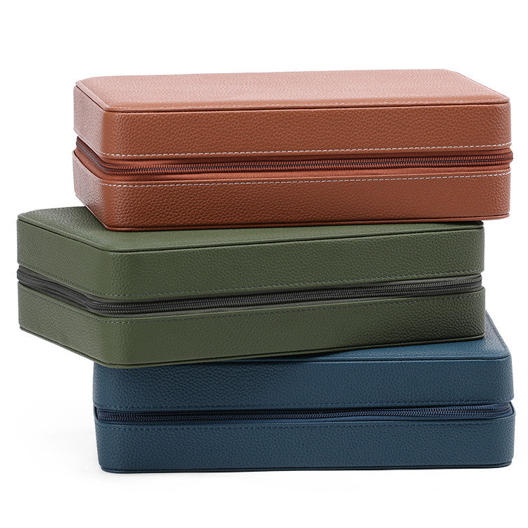 Kronokeeper Tiboulen watch travel case for 8 watches