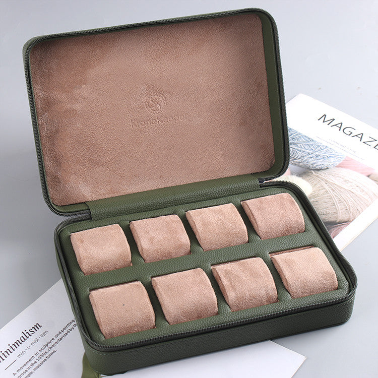 Kronokeeper Tiboulen watch travel case for 8 watches