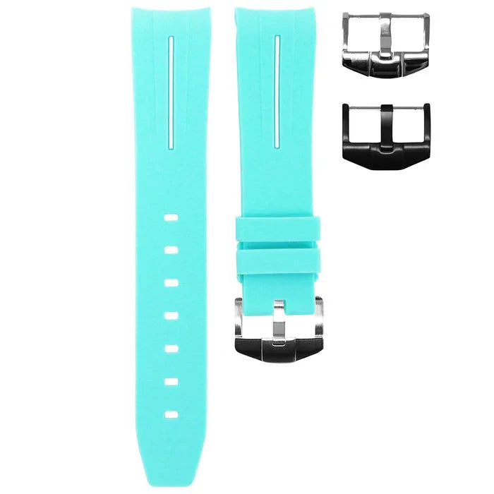 Horus Corsa Rubber Strap For Omega X Swatch Moonswatch SF/WT - rubber watch strap