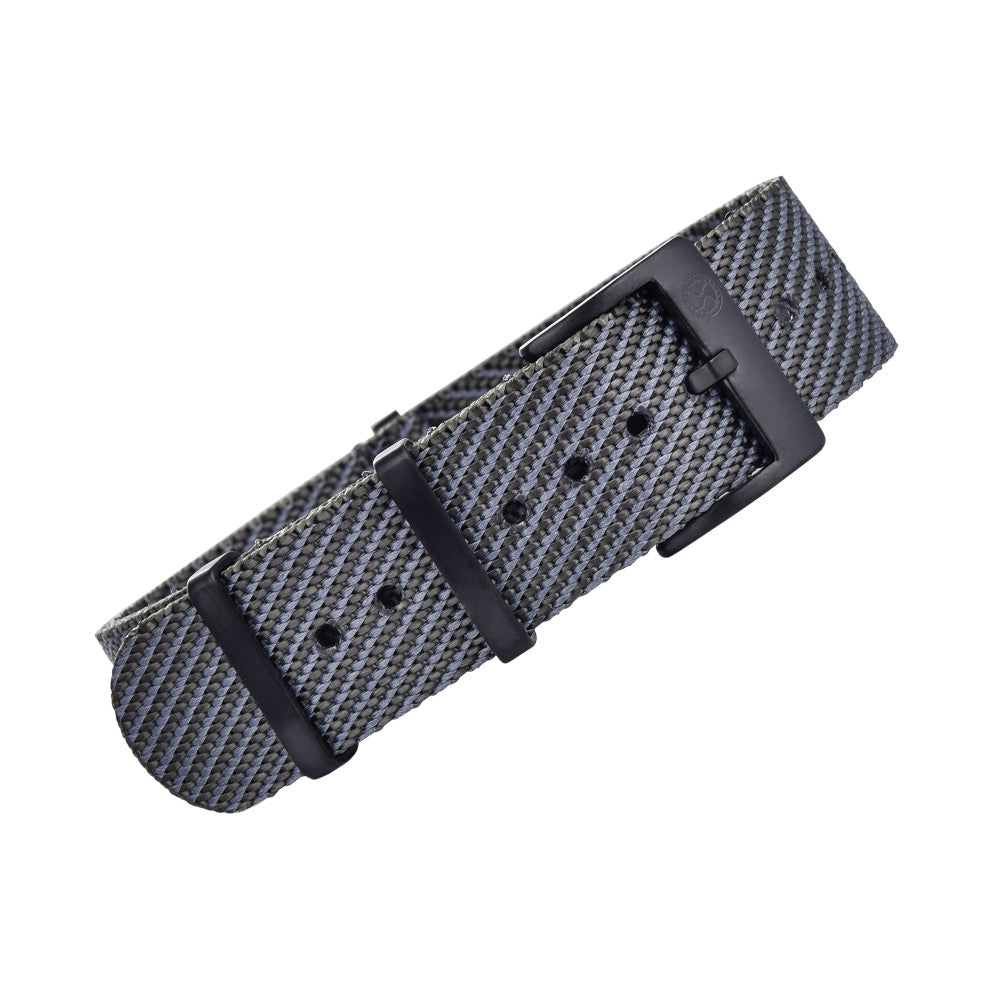 Premium nato strap PVD buckle - Grey