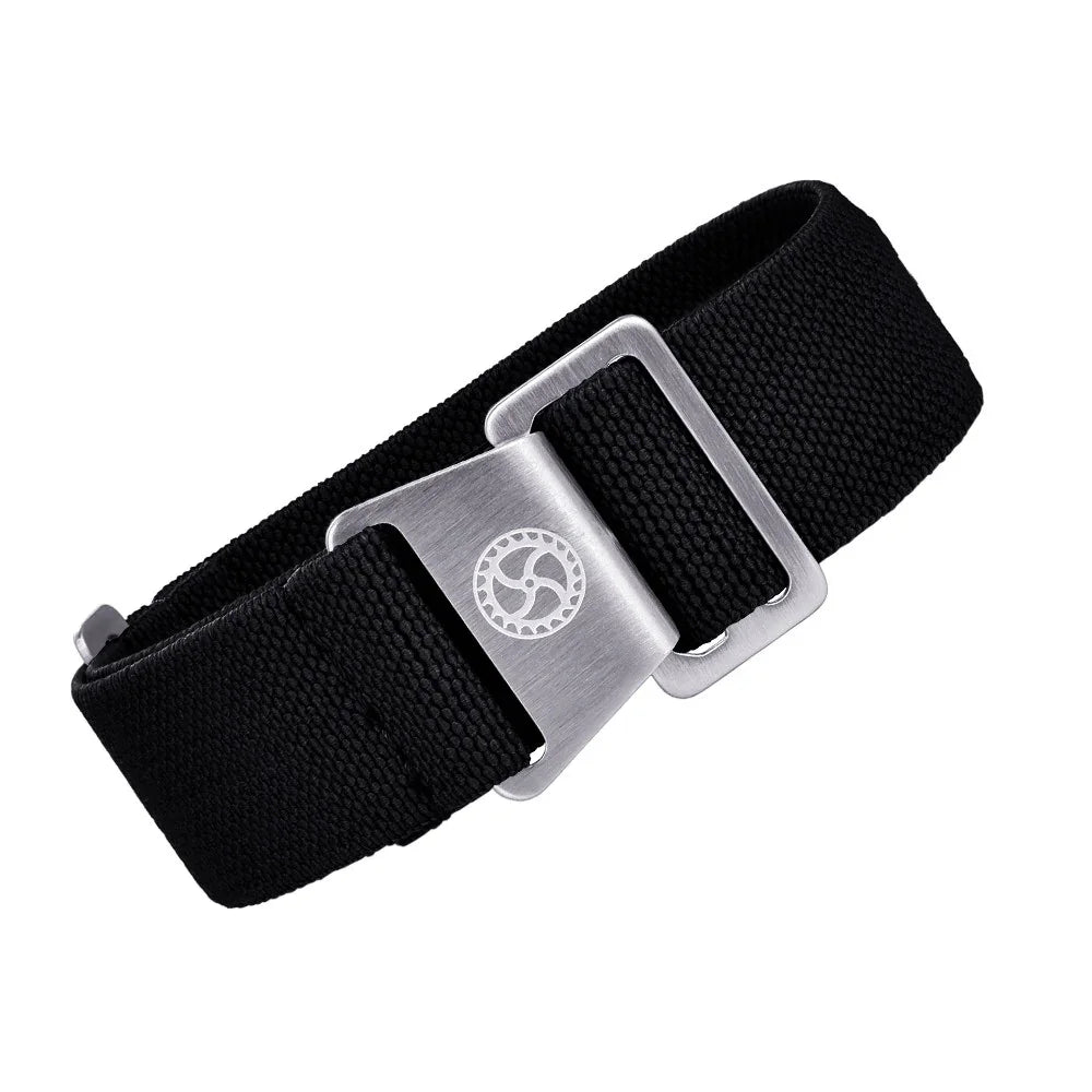Parachute strap - Black - NATO nylon watch strap