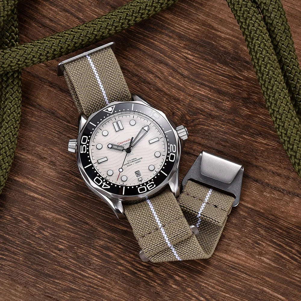 Parachute strap - Khaki/White - view 3