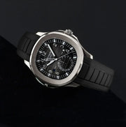 RubberB PK33 Jet Black Strap - rubber watch strap