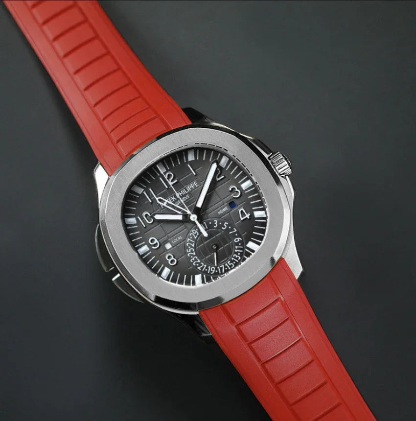 RubberB PK33 Red Devil Strap - rubber watch strap