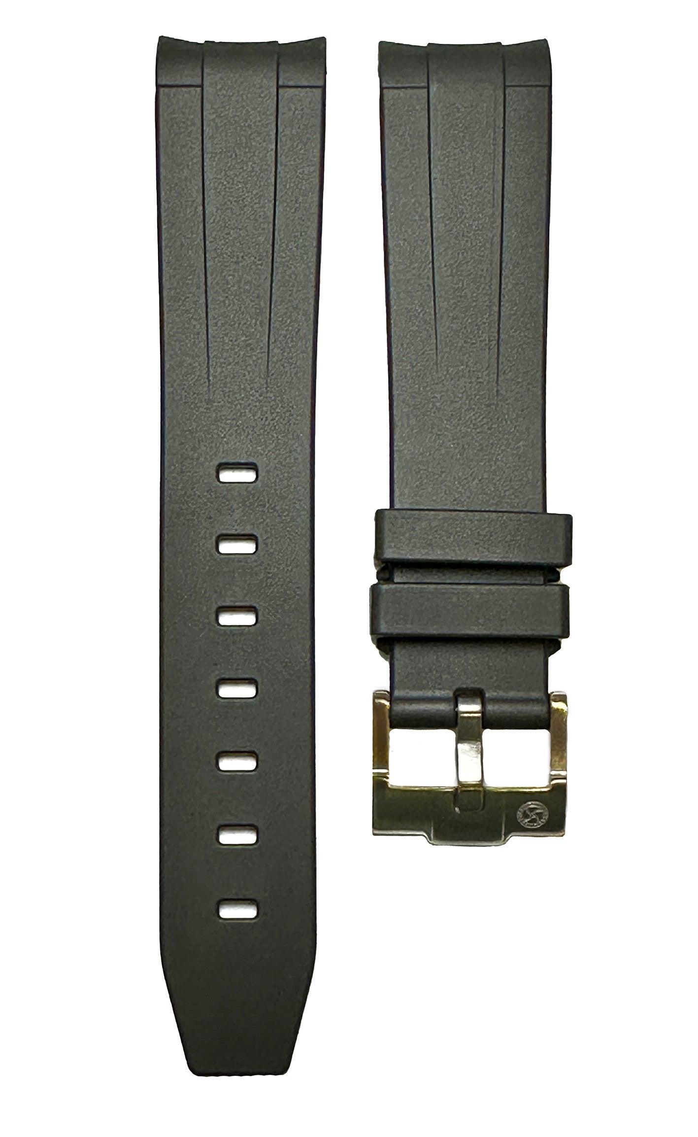 Rubber strap for Omega MoonSwatch - Black