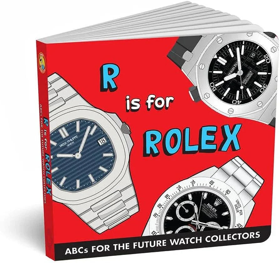 R is for Rolex - ABCs for the Future Watch Collectors - watch book