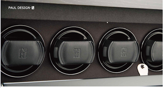Paul Design - Gentleman 4+6 Watch Winder & Extra storage for 6 watches