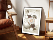 Watchoniste X MisterChrono art printing - Worldtime - 40x50 - watch accessory