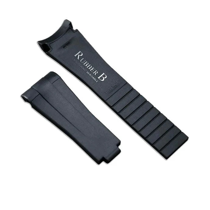 Rubber B Strap for Rolex Air-King 126900 - M215 Black - view 3