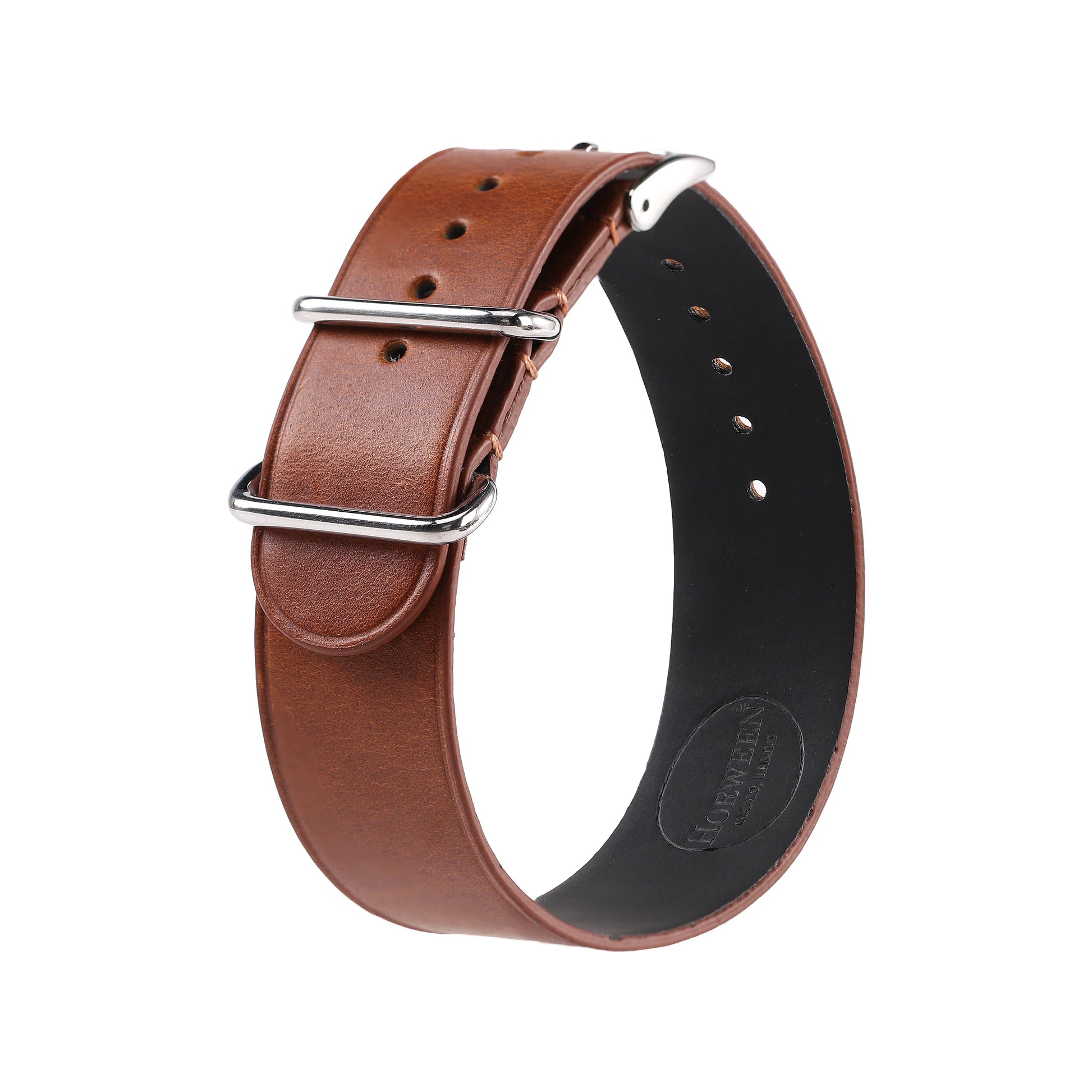 Kronokeeper Zulu strap - Basile honey - NATO nylon watch strap