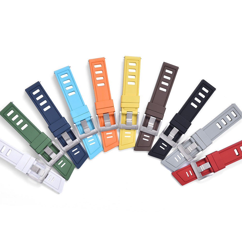 Rubber Divers Strap - Blue