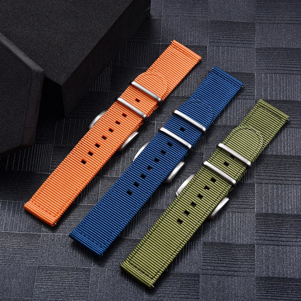 KronoKeeper 2 pieces nato strap - Navy blue - view 5