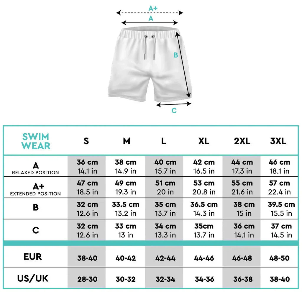 Leopine Gentalovers Seaworld Vibes Swim Shorts - view 5