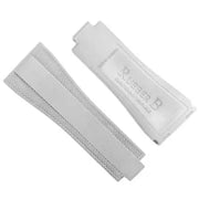 Rubber B Strap M222 White for Sky-Dweller on OysterFlex - rubber watch strap