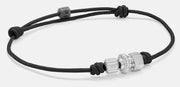 Leopine Strap Series 1: Crown Trifecta. Rhodium Plated Silver - watch accessory