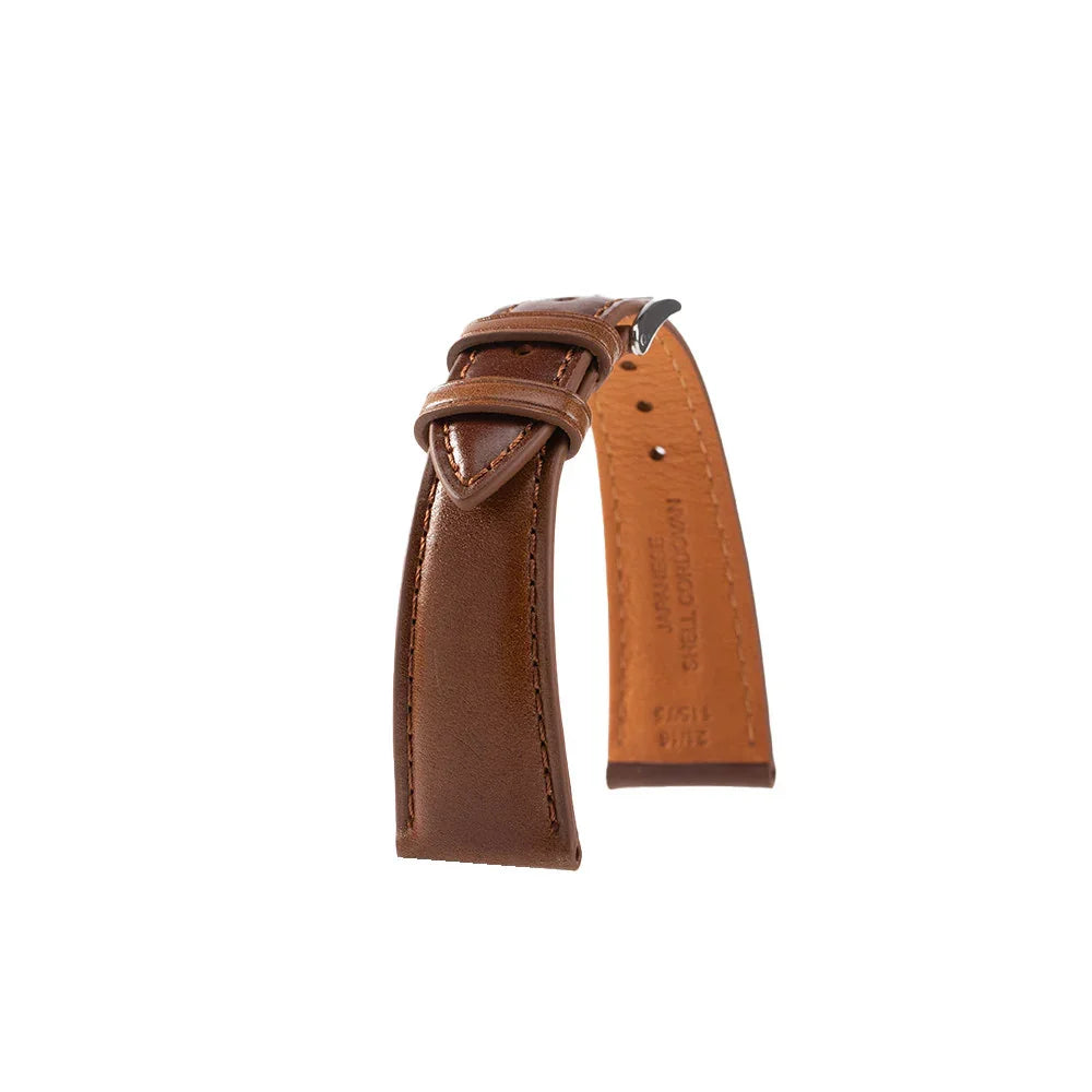 Kronokeeper Strap - Cordovan Light Brown - KronoKeeper strap