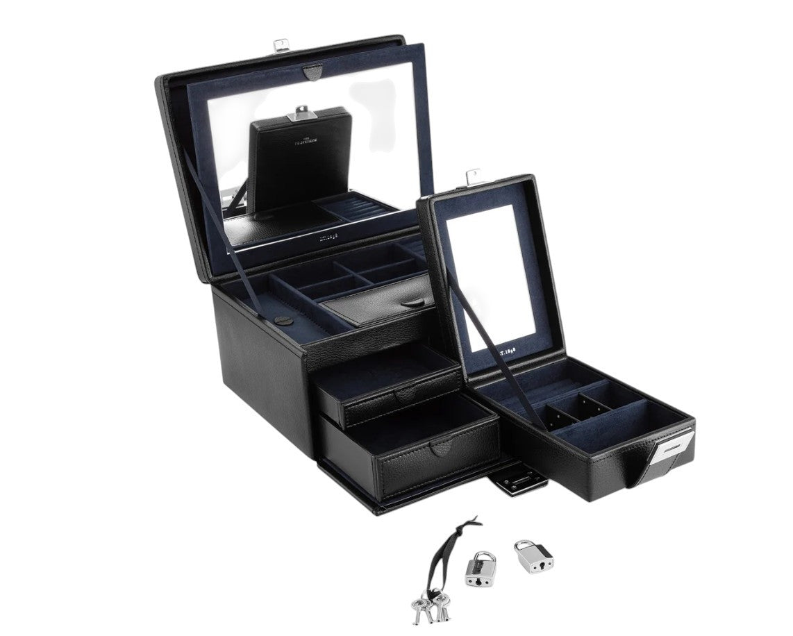 Le Tanneur - large leather jewelry box