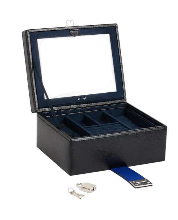 Le Tanneur - medium leather jewelry box